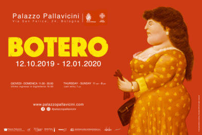 Botero exhibition flyer
