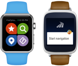 Smartwatches and ViaOpta Nav
