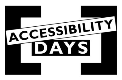 Logo dell'evento Accessibility Days 2020
