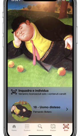 Tour virtuale accessibile - Botero